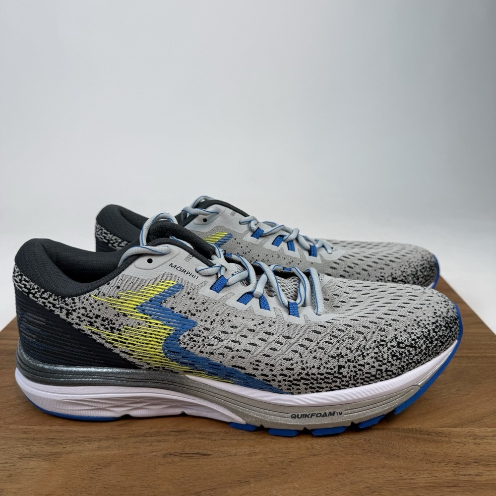 New NIB Mens 361 Degrees Spire‎ 4 Gray Athletic Running Sneakers Shoes Size 11.5